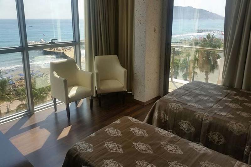 Bayar Garden Beach Hotel Alanya Exteriér fotografie